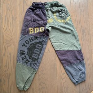BDG Collegiate Patchwork Jogger Sweats